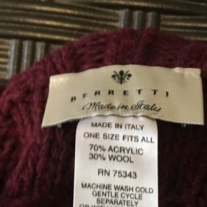 Berretti, "Made in Italy" Poncho/Shrug